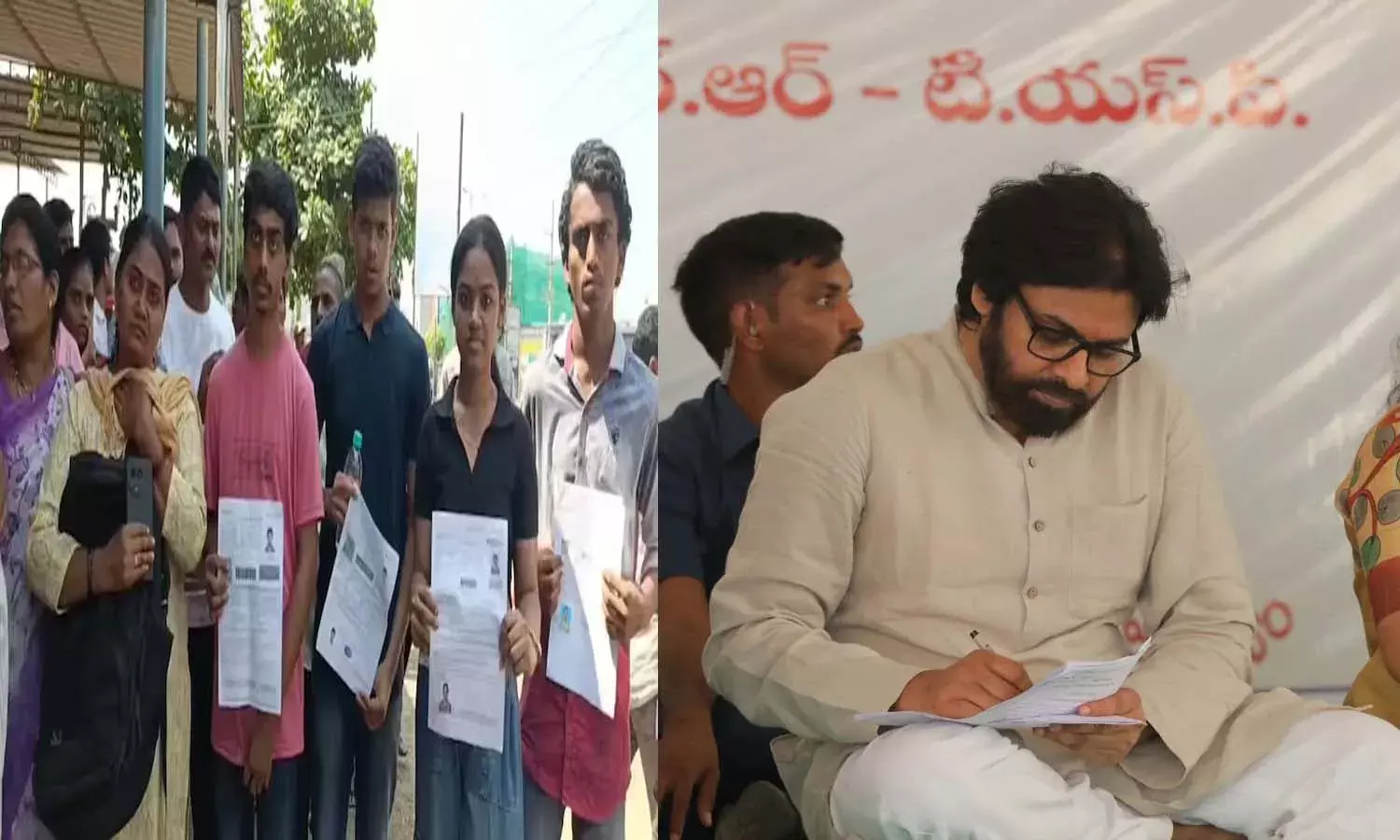 Andrapradesh, Deputy Chief Minister Pawan, Jee Candidates Miss Exam, Traffic delay