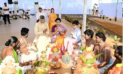 Andrapradesh, Amaravati, Cm Chandrababu, House Construction, New Residence
