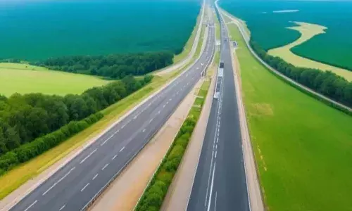 Telugu News, Greenfield Express Highway, Amaravati-Hyderabad, Central Home Ministry, Andrapradesh, Telangana