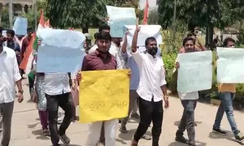 Telangana, Hyderabad News, Group-1 Aspirants, Osmania University, Rally
