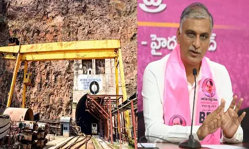 Telangana, HarishRao, Brs, Congress Government, Cm Revanthreddy, Slbc Tunnel