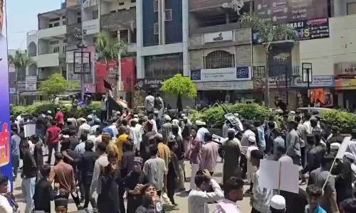 Hyderabad, massive protests, Waqf Amendment Act