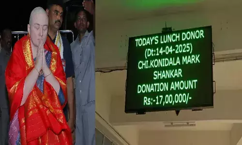 Andrpradesh, Deputy CM Pavan WIfe Lezhinova, Mark Shankar, TTD, Donation To Annadanam