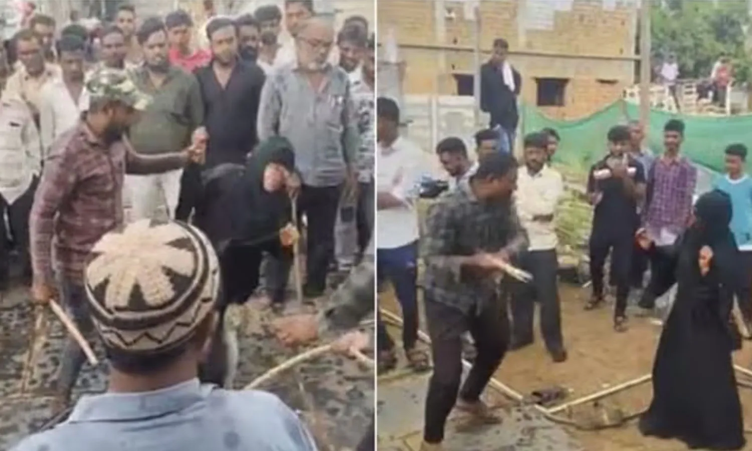 Karnataka, woman beaten, husband, mosque, Crime