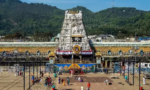 తిరుమల శ్రీవారి ఆలయ పరిసరాల్లో డ్రోన్‌ కెమెరా కలకలం
