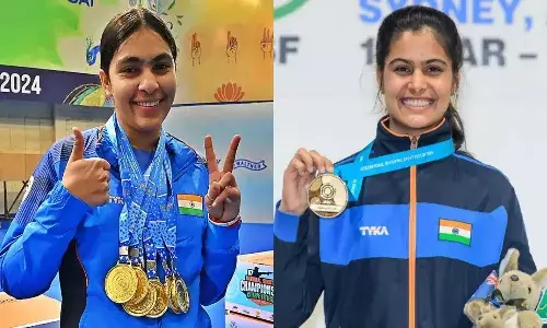 షూటింగ్ ప్రపంచ కప్లో భారత్ శుభారంభం.. తొలిరోజు మూడు పతకాలు