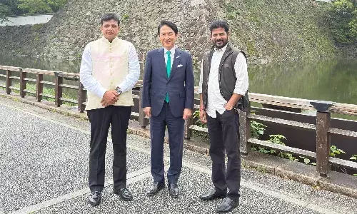 Eco Town, Hyderabad, Telangana, CM Revanth Reddy, Japan