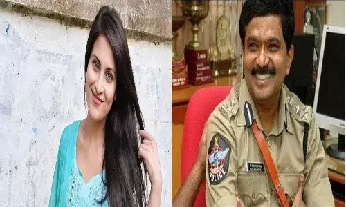 Andrapradesh, PSR Anjaneyulu, AP Intelligence, Arrest, Ap CID, Mumbai Actress Kadambari Jethwani, Harassment Case