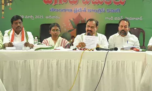 Telangana, TPCC, state observers meeting, Mahesh Kumar Goud, Meenakshi Natarajan