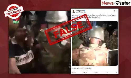 FactCheck : పశ్చిమ బెంగాల్లో భారత సైన్యం కొన్ని ఇళ్లపై దాడి చేసి ముస్లిం వ్యక్తులను అరెస్టు చేసిందా.?