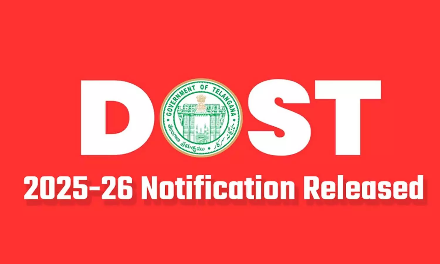 Education News, Telangana, Higher Education Department, DOST Notification Education News, Telangana, Higher Education Department, DOST Notification
