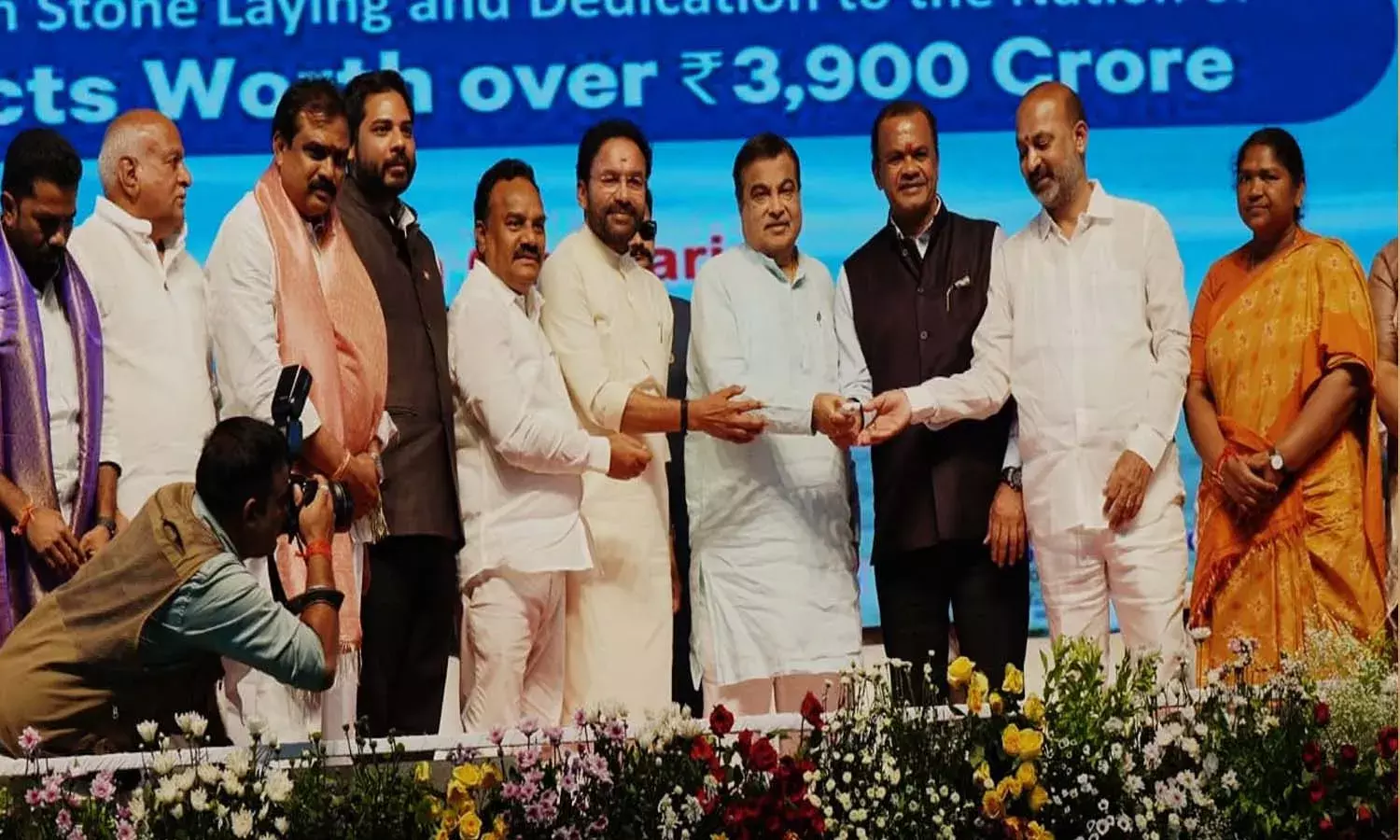 Telangana, Asifabad District, Union Minister Nitin Gadkari, national highway projects