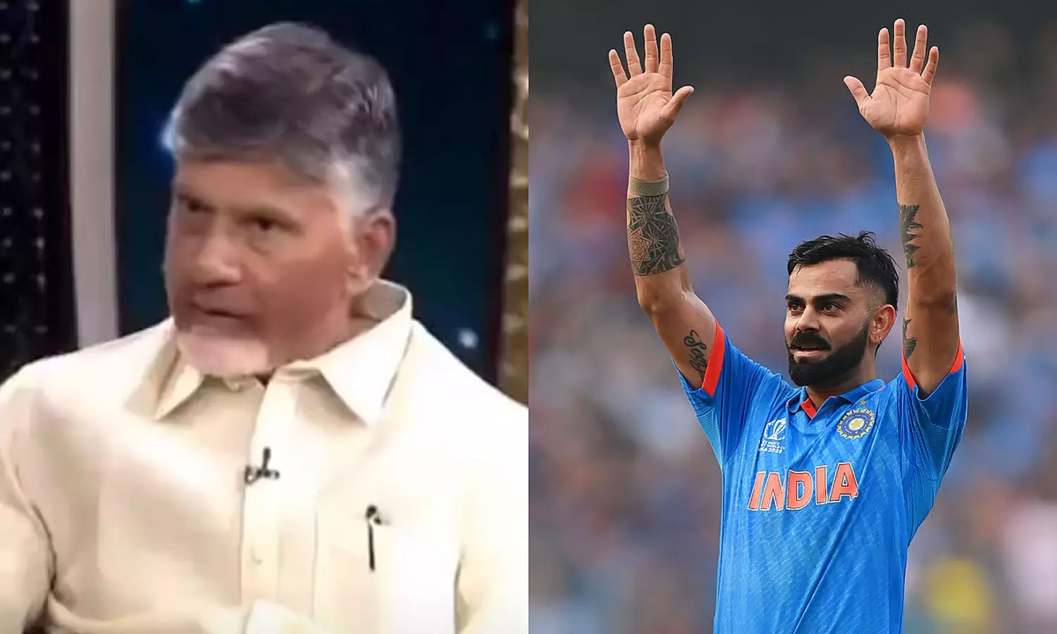 విరాట్ కోహ్లీపై ఆసక్తికర ట్వీట్ చేసిన సీఎం చంద్రబాబు విరాట్ కోహ్లీపై ఆసక్తికర ట్వీట్ చేసిన సీఎం చంద్రబాబు