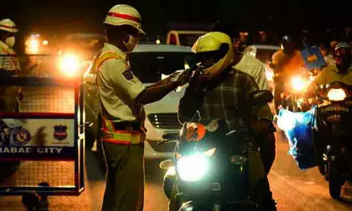 Traffic police , drunk driving , Cyberabad, Hyderabad