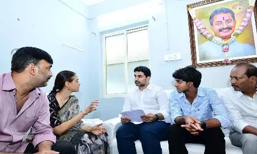 Andrapradesh, Prakasam district, Minister Nara Lokesh, TDP leader Veeraiah Chowdary