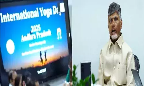 Andrapradesh, Cm Chandrababu,  International Yoga Day, Vishakapatnam
