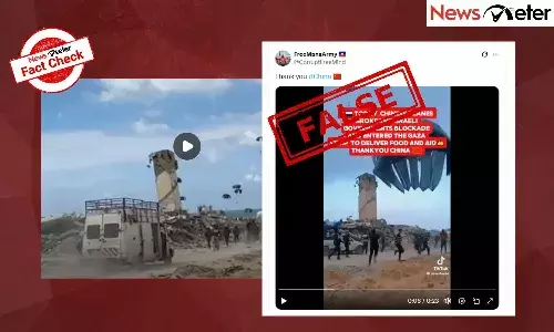 NewsMeterFactCheck, China, USA, Gaza