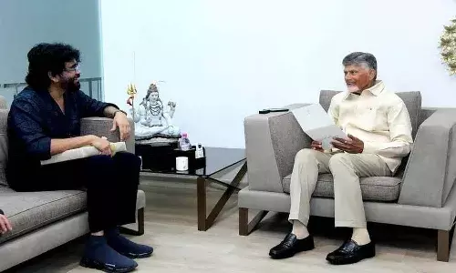 Andrapradesh, Cm Chandrababu, Akkineni Nagarjuna, Akhil marriage, Wedding invitation,