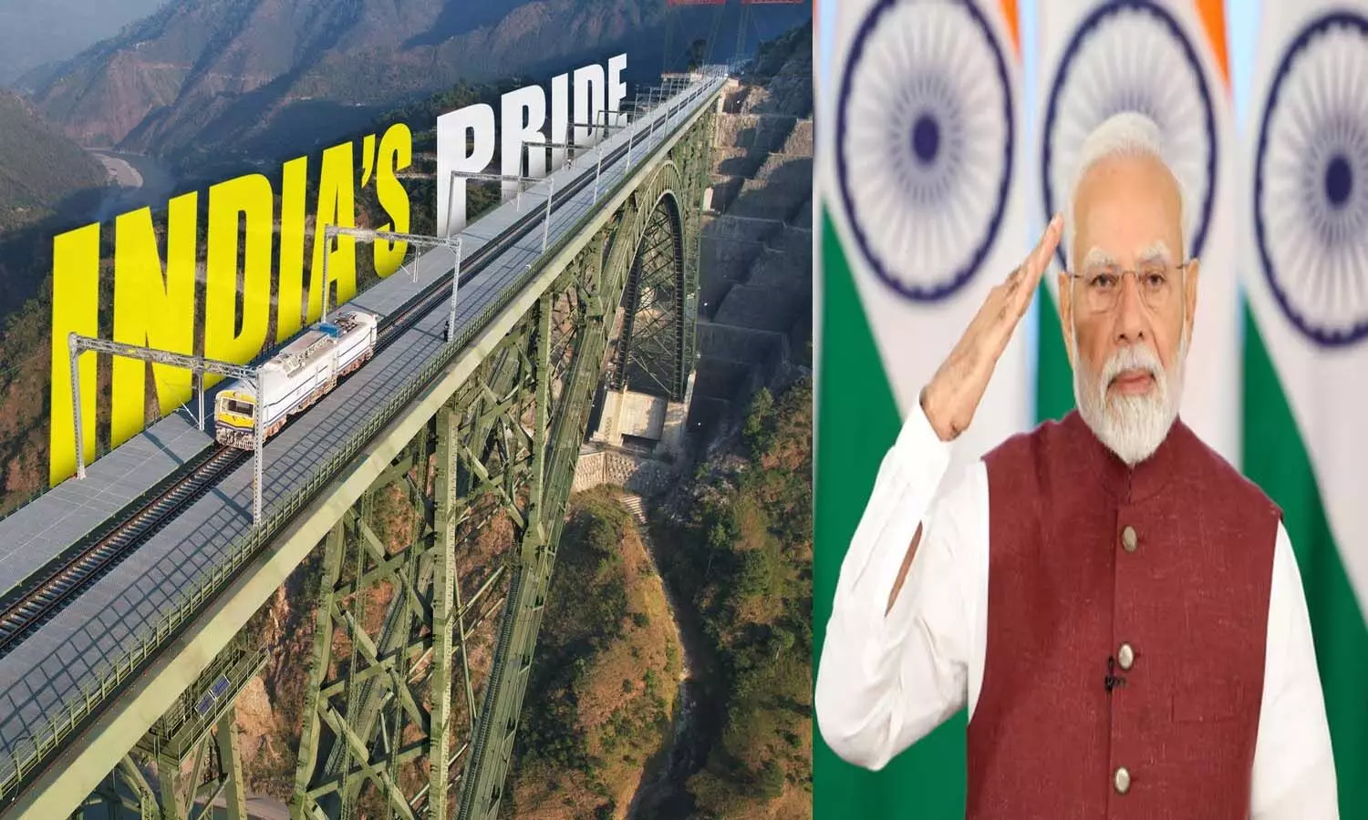 National News, Jammu Kashmir, PM Modi, Chenab Railway Bridge