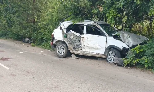 Hyderabad, Fatal road accident, Two software employees die