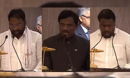 Gaddam Vivek, Vakiti Srihari, Adluri Laxman Kumar, Telangana, Ministers