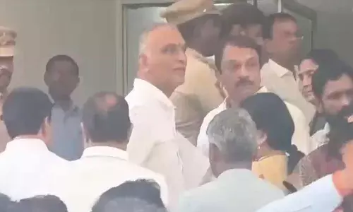 Hyderabad New, Former Minister Harish Rao, Kaleshwaram Commission, Brs, Congress