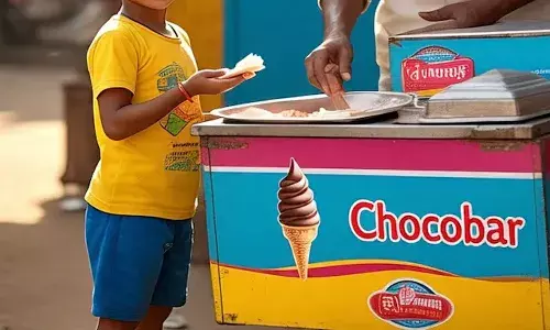Lizard, ice-cream , Punjab, vendor, selling
