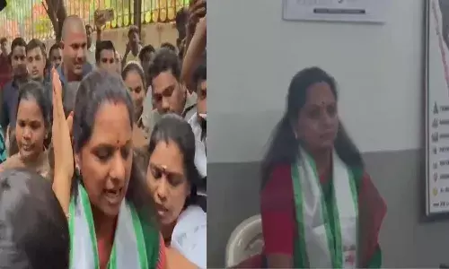 Hyderabad News, Mlc Kavitha, Tgrtc, Bus pass Price Increase, Telangana Jagruti Protest, Congress Government
