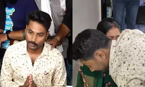 రాజా రఘువంశీ ఇంటికి వెళ్లిన సోనమ్ సోదరుడు.. నా సోదరి దోషి అయితే ఆమెను ఉరి తీయండి
