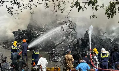 Ahmedabad Plane Crash : కూలిన విమానంలో 169 మంది భారతీయులు.. మిగిలిన వారి వివ‌రాలివే..