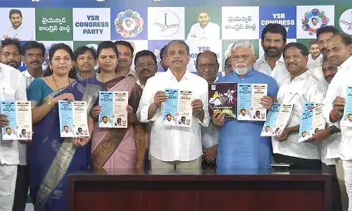 బుక్ రిలీజ్ చేసిన వైసీపీ.. అంతా అందులోనే ఉందట..!