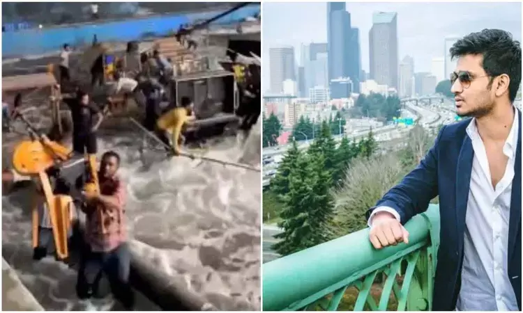 Cinema News, Tollywood, Nikhil Siddhartha, The Indian House Nikhil, movie accident