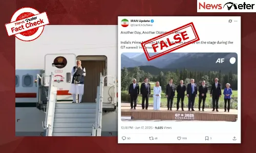 NewsMeterFactCheck, G7 Summit, PM Modi, Canada