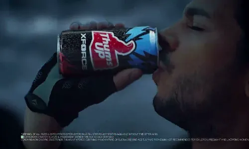 భారతదేశ జీరో-షుగర్ మార్కెట్లో అగ్రగామిగా ఎదిగిన థమ్స్ అప్ ఎక్స్ఫోర్స్