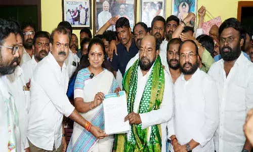 Telangana, Brs Mlc Kavitha, R.Krishnaiah, Bc Reservations, Congress, bjp