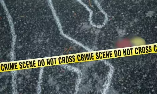 Tragic, Father, son death,  road accident, Uttarpradesh