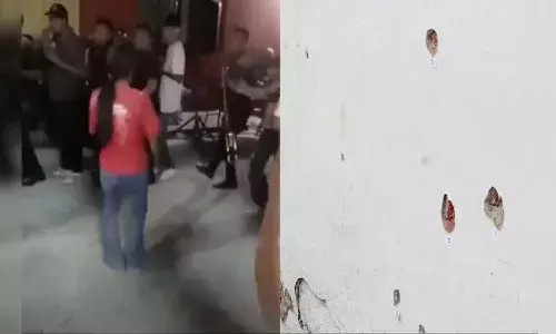 International News, Mexico, opened fire, street celebration, Viral Video