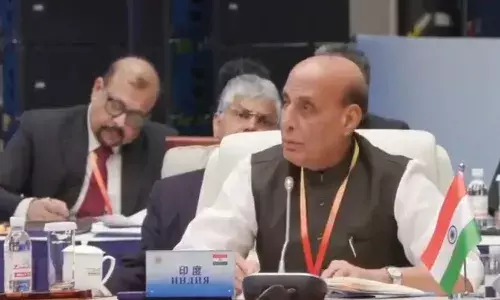 శాంతి-ఉగ్రవాదం కలిసి ఉండలేవు.. చైనా నేల పైనుంచి తీవ్రవాదంపై గర్జించిన రాజ్నాథ్ సింగ్