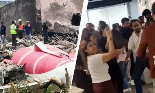 Air India , viral celebration, Plane crash