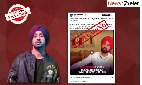 NewsMeterFactCheck, Diljit Dosanjh,Bollywood, Hania Aamir, Sardaar Ji3