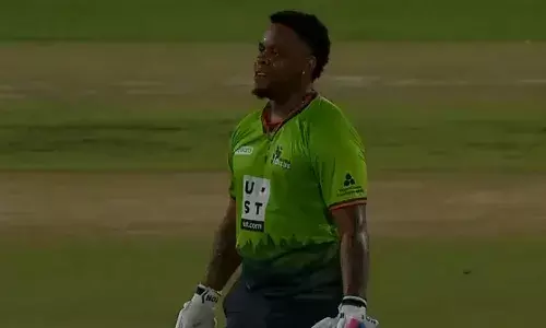 Video : నరాలు తెగే ఉత్కంఠ.. చివరి బంతికి సిక్స్ బాది గెలిపించిన హెట్మెయర్