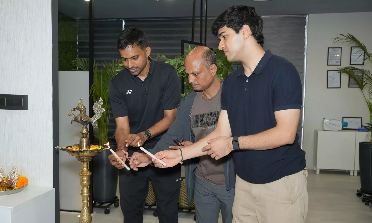 పుల్లెల గోపీచంద్ అకాడమీలో క్లినిక్ను ప్రారంభించిన వెల్నెస్ కో పుల్లెల గోపీచంద్ అకాడమీలో క్లినిక్ను ప్రారంభించిన వెల్నెస్ కో