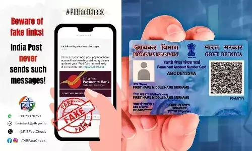 IPPB account, PAN card, PIB Fact Check
