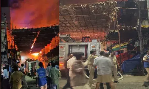 Andrapradesh, Tirupati, Govindaraja temple, Fire Accident
