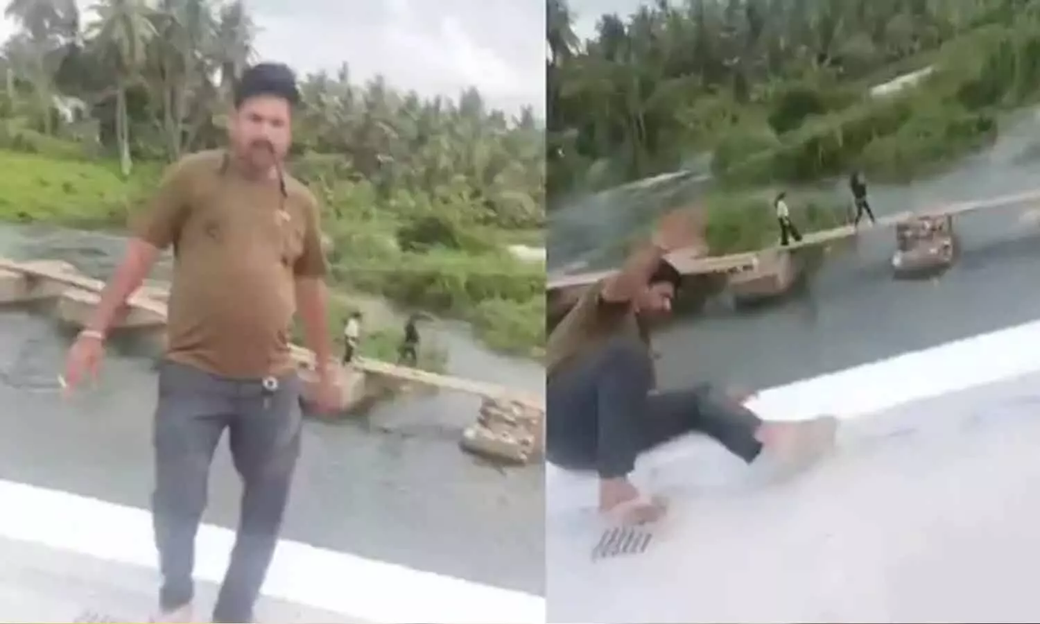 విహారయాత్రలో విషాదం.. ఫోటో కోసం వెళ్లి ప్రాణాల మీద‌కు తెచ్చుకున్నాడు..!