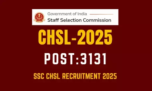 SSC CHSL 2025, Job Notification, 3131 Vacancies, Exam Date