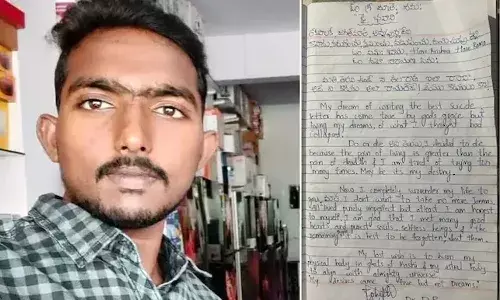 Telangana, suicide, God, fate, Rajanna Siricilla