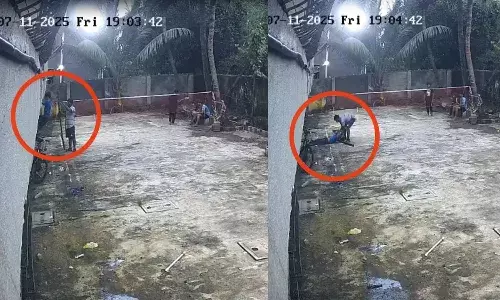 Class 10 student, electrocuted, AC wire, playing badminton, Mumbai