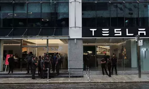 Business News, Mumbai, Tesla, Tesla India Showroom, EV