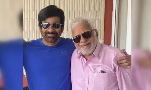 Telugu actor, Ravi Teja, father died, Tollywood